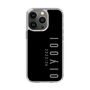 スリムプロテクションケース［ 100人10 - Logo vertical - Gray ］