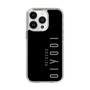 スリムプロテクションケース［ 100人10 - Logo vertical - Gray ］