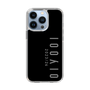 スリムプロテクションケース［ 100人10 - Logo vertical - Gray ］