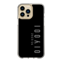 スリムプロテクションケース［ 100人10 - Logo vertical - Gray ］