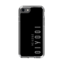 スリムプロテクションケース［ 100人10 - Logo vertical - Gray ］