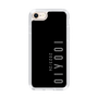 スリムプロテクションケース［ 100人10 - Logo vertical - Gray ］