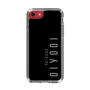 スリムプロテクションケース［ 100人10 - Logo vertical - Gray ］