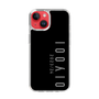 スリムプロテクションケース［ 100人10 - Logo vertical - Gray ］