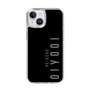 スリムプロテクションケース［ 100人10 - Logo vertical - Gray ］