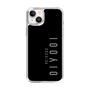 スリムプロテクションケース［ 100人10 - Logo vertical - Gray ］
