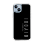 スリムプロテクションケース［ 100人10 - Logo vertical - Gray ］