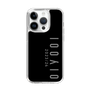スリムプロテクションケース［ 100人10 - Logo vertical - Gray ］