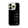 スリムプロテクションケース［ 100人10 - Logo vertical - Gray ］