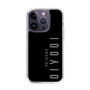 スリムプロテクションケース［ 100人10 - Logo vertical - Gray ］