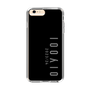 スリムプロテクションケース［ 100人10 - Logo vertical - Gray ］