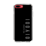 スリムプロテクションケース［ 100人10 - Logo vertical - Gray ］