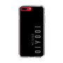 スリムプロテクションケース［ 100人10 - Logo vertical - Gray ］