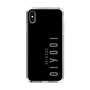 スリムプロテクションケース［ 100人10 - Logo vertical - Gray ］