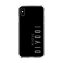 スリムプロテクションケース［ 100人10 - Logo vertical - Gray ］