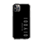 スリムプロテクションケース［ 100人10 - Logo vertical - Gray ］