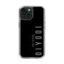 スリムプロテクションケース［ 100人10 - Logo vertical - Gray ］