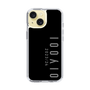 スリムプロテクションケース［ 100人10 - Logo vertical - Gray ］