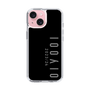 スリムプロテクションケース［ 100人10 - Logo vertical - Gray ］