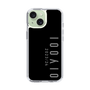 スリムプロテクションケース［ 100人10 - Logo vertical - Gray ］