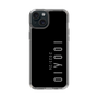 スリムプロテクションケース［ 100人10 - Logo vertical - Gray ］