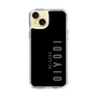 スリムプロテクションケース［ 100人10 - Logo vertical - Gray ］