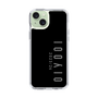 スリムプロテクションケース［ 100人10 - Logo vertical - Gray ］