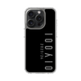 スリムプロテクションケース［ 100人10 - Logo vertical - Gray ］