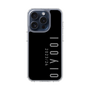 スリムプロテクションケース［ 100人10 - Logo vertical - Gray ］