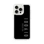 スリムプロテクションケース［ 100人10 - Logo vertical - Gray ］