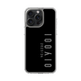 スリムプロテクションケース［ 100人10 - Logo vertical - Gray ］