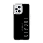 スリムプロテクションケース［ 100人10 - Logo vertical - Gray ］