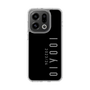 スリムプロテクションケース［ 100人10 - Logo vertical - Gray ］