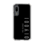 スリムプロテクションケース［ 100人10 - Logo vertical - Gray ］