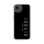 スリムプロテクションケース［ 100人10 - Logo vertical - Gray ］