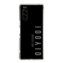 スリムプロテクションケース［ 100人10 - Logo vertical - Gray ］