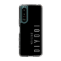スリムプロテクションケース［ 100人10 - Logo vertical - Gray ］
