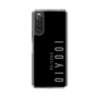 スリムプロテクションケース［ 100人10 - Logo vertical - Gray ］