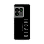 スリムプロテクションケース［ 100人10 - Logo vertical - Gray ］