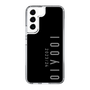 スリムプロテクションケース［ 100人10 - Logo vertical - Gray ］