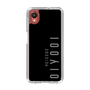 スリムプロテクションケース［ 100人10 - Logo vertical - Gray ］
