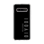 スリムプロテクションケース［ 100人10 - Logo vertical - Gray ］