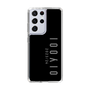 スリムプロテクションケース［ 100人10 - Logo vertical - Gray ］
