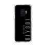 スリムプロテクションケース［ 100人10 - Logo vertical - Gray ］