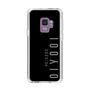 スリムプロテクションケース［ 100人10 - Logo vertical - Gray ］