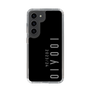 スリムプロテクションケース［ 100人10 - Logo vertical - Gray ］