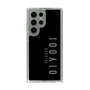 スリムプロテクションケース［ 100人10 - Logo vertical - Gray ］