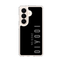 スリムプロテクションケース［ 100人10 - Logo vertical - Gray ］