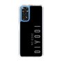 スリムプロテクションケース［ 100人10 - Logo vertical - Gray ］