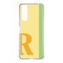 スリムプロテクションケース［ オリジナル - initial color line - R yellow ］